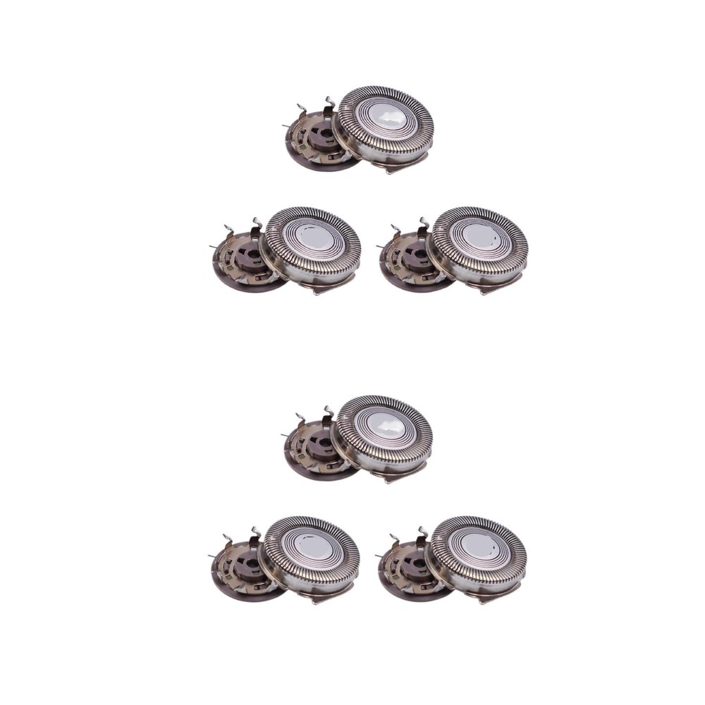 3pcs Shaving Heads SH60 Compatible for Philips Norelco Shaving Heads for Shaver Series 6000, SH60/72, S6810, S6820, S6850, S6880 S6810/82 SH60Replace The Shaver Head(2pcs)