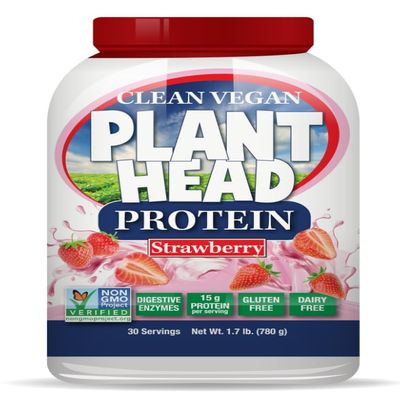 Natural's Answer Plant Head Real Meal Protein Protein (780, Strawberry)