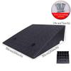 18cm(7inch) Rise Height Rubber Curb Ramp, Heavy Duty Threshold Ramp, Anti-Slip Driveway Ramp for Cars Wheelchairs Scooter Lawn Mower view 3