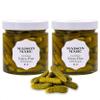 2 x French Cornichons, Fine French Gherkins In Tarragon, Mustard Seed Vinegar, Gourmet Pickles Ideal For Charcuterie, Cheeseboards, Sauces And More, 2 x 210g Jars view 1