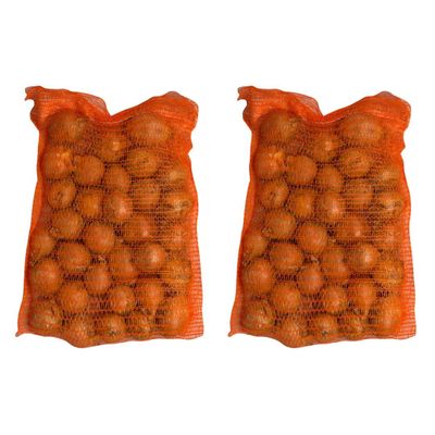Fresh Dutch Onion Bag 4KG I Premium Quality, Crisp & Flavorful Onions I Pack of 2
