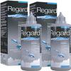 Avzor Regard 2x355ml - Solution for Cleaning, Disinfecting, and Rehydrating Contact Lenses - Preservative-Free - Oxygen-Based Cleaning - Complete Eye Health view 1