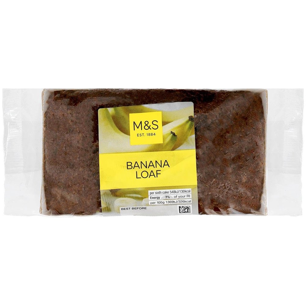 M&S Marks and Spencer Banana Loaf, 250g