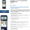 i-POOK THERMOMETER TM-906A with data logging 0.1 degree High Accuracy RS232 DUAL input Temperature Range: -50 to 1230 Accuracy: (0.75% + 1) made in Taiwan view 3