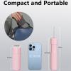 HUACO CARE Portable Water Flosser for Teeth, with Telescopic Water Tank,3 Modes & IPX7 Waterproof, Home & Travel (Pink) view 4