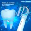 24 Electric Toothbrush Replacement Heads Compatible with Oral B Regular Bristles for Flawless Cleaning CliniCaps CoreClean Double Protection Aseptic Pouch and Protective Cap view 4
