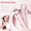 Bliss and Bloom Razor, Comfort Electric Lady Shaver, Portable Mini Electric Razor with Removable Head, Womens Electric Shaver, Ipx7 Waterproof Wet & Dry for Leg Arm (Blue) view 3