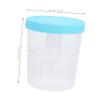BUGUUYO 2pcs Dehumidifier Tub Moisture Absorber Refill Container, Plastic Detachable Moisture Holder for Wardrobes and Enclosed Spaces, Easy to Empty and Clean view 2