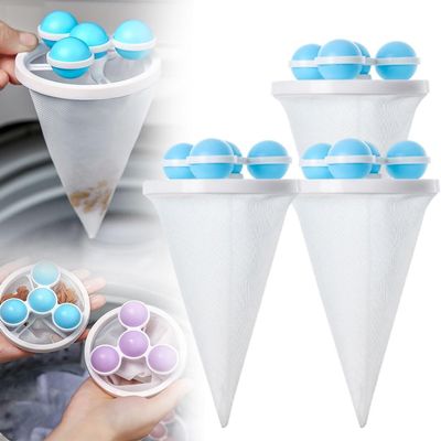 Reusable Washing Machine Lint Filter Hair Catcher, Self-Cleaning Laundry Hair Remover for Pet Hair, Lint, and Debris, Non-Toxic PP & Polyester Mesh, 9.217.5cm,Ideal for Pet Owners (blue)