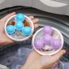 Reusable Washing Machine Lint Filter Hair Catcher, Self-Cleaning Laundry Hair Remover for Pet Hair, Lint, and Debris, Non-Toxic PP & Polyester Mesh, 9.217.5cm,Ideal for Pet Owners (blue) view 3