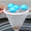 Reusable Washing Machine Lint Filter Hair Catcher, Self-Cleaning Laundry Hair Remover for Pet Hair, Lint, and Debris, Non-Toxic PP & Polyester Mesh, 9.217.5cm,Ideal for Pet Owners (blue) view 4