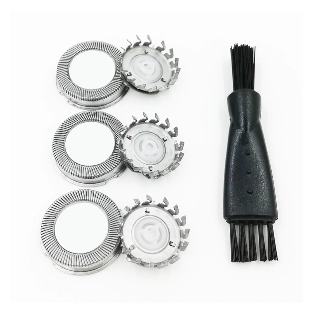 3Pcs Replacement Razor Blade Shaver HeadCompatible for PhilipsHQ3 HQ4 HQ54 HQ56 HQ55 HQ851 HQ912 HQ136 HQ6900 HQ6940 HQ6868 HQ6970Replace The Shaver Head
