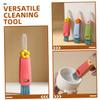 Didiseaon 3pcs Cup Lid Cleaning Brush Cup Gap Scrubber Bottle Detail Brush for Tight Spaces Straw Cleaning view 3