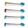 4pcs Electric Toothbrush Replacement Heads, Plaque Removal, Rounded Bristles for Teeth, with More Efficient view 4
