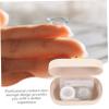 AUTSUPPL 1set Portable Case Kit Compact Travel Holder Leak Design for Women for Outdoor Activities Anti-Pressure Anti-Drop view 4