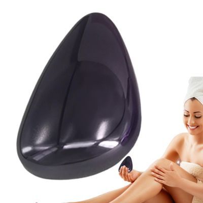 Body Hair Remover, Crystal Full Body Hair Buffer Remover, Water Drop Appearance Reusable Smooth Skin Tool for Back, Arms, Legs