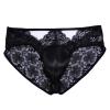 2 Pack Mens Lace Hiding Gaff Panties Sexy Camel Toe Shaping Underwear Panty Realistic Feminine Lingerie Briefs(Black,S) view 1