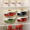 2025New Drainer Basket with Lid, 2-in-1 Multi-function Drainer Basket, Fruit and Vegetable Washing Bowl with Strainer, Berry Storage Container (1pcs White) view 3
