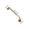 Vaguelly Bathroom Safety Grab Bars and Shower Grab Bar for Elderly with Thickened Non-Skid Metal Handrail Wall-Mounted Bathtub Support Rail for Seniors and Disabled view 2