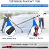 Water Fed Pole Kit - Extendable Telescopic Window Cleaning Poles with Water Fed Brush and Spray Washer for Outdoor and Solar Panel Cleaning view 4