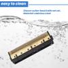 Agmoctz 1Set Clipper Blade for Km-1102 Clipper Electric Shaver Parts Net Gold view 3