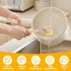XYDHQS 5Pcs Bamboo Dish Brush Set, Sisal Fiber Bristles, Ergonomic Multifunctional Washing Brush Set for Kitchen Cleaning Pots Pans Dishes view 4