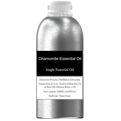 100% Pure Organic Blue German Chamomile Essential Oil Therapeutic & Food Grade for Aromatherapy, Diffuser, Hair, Skin, Body Scalp Massage, DIY, Undiluted Natural Oils for Mood, Sleep, Relax(100ml)