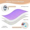 Purple Gradient Modern Art Training Pee Pads for Kids Water Resistant Baby Pee Pads Cute Cool Incontinence Pads for Kids Adults Pets , 52" L x 34" W view 3