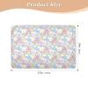 Castle Princess Cartoon Bed Underpads Waterproof Washable Baby Pee Pads Breathable Incontinence Pads for Infant Toddler , 52" L x 34" W view 2