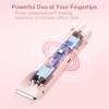 Dual-Head Hair Trimmer for Women,Rechargeable Ipx7 Waterproof Lady Body Shaver,Dual Head Shaver Women,2 in 1 Electric Lady Shaver for Women,epilator for Women for Underarms, Legs, Arms view 4