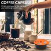 Agmoctz Reusable Coffee Capsules, Compatible with for -S Machines, Coffee Filter Refillable Coffee Pods 180Ml view 2