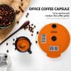 Agmoctz Reusable Coffee Capsules, Compatible with for -S Machines, Coffee Filter Refillable Coffee Pods 180Ml view 3
