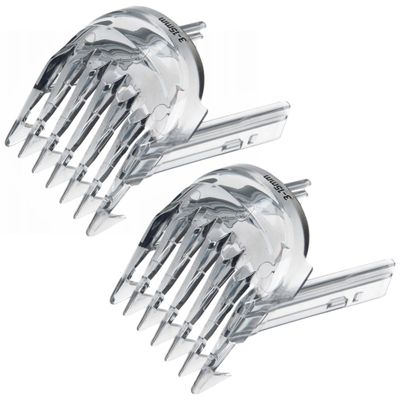 2x cap comb cap 3-15mm for trimmer compatible with Philips CRP888 HC5610 HC5612 HC5613 HC5630 HC5632 HC5633 HC5650 HC5690 HC5691 HC7650