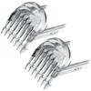 2x cap comb cap 3-15mm for trimmer compatible with Philips CRP888 HC5610 HC5612 HC5613 HC5630 HC5632 HC5633 HC5650 HC5690 HC5691 HC7650