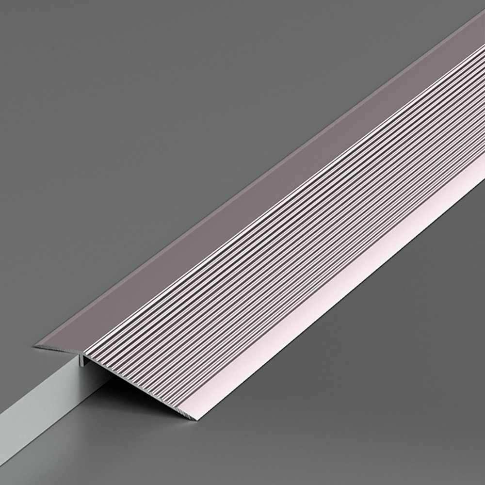 10 cm Width Threshold Reducer Strip, Anti-Trip Flooring Transition Strips, Wheelchair Accessible Edge Ramp, Wood to Carpet Metal Edge Protector (Color : Purple gold)
