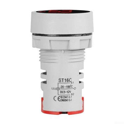 22mm for MINI Round Thermometer Designed for Easy Integration into for Instruments (DC5-12V)