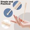 2-in-1 Nasal Hair Cutter, New Double Head Nose Hair Knife Ear Picker 360 Rotating Manual Nose Hair Trimmer, Portable Nostril Hair Remover Tool Clippers (8) view 2