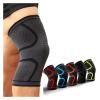 KJBDQQH Knee Support 1 Pair Sports Compression Sleeve Knee Pads Elastic Nylon Fitness Running Basketball Volleyball Knee Support Braces For Men And Women(Gray,S) view 2