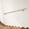 120cm 304 Stainless Steel Handrail for Stairs, Wall Mounted Stair Railing for Outdoor Indoor view 3
