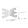 GOOHOCHY 100pcs Aluminum Reusable Bandage Fasteners Metal Buckle Accessories for Moleskin Feet Compact Fixators for Daily Use Outdoor Bandage Clips view 2