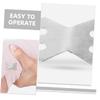 GOOHOCHY 100pcs Aluminum Reusable Bandage Fasteners Metal Buckle Accessories for Moleskin Feet Compact Fixators for Daily Use Outdoor Bandage Clips view 4