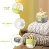 Pack of 2 Lint Rollers, Reusable, Portable Lint Rollers, Washable Gel Lint Roller Ball, Reusable Lint Roller Remover for Pet Hair and Lint on Laundries view 3