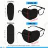 ds. distinctive style Set of 6 Pieces 2 Types of Medical Eye Patch for Glasses, Adjustable Eye Patch for Lazy Eye, Amblyopia, Strabismus view 2