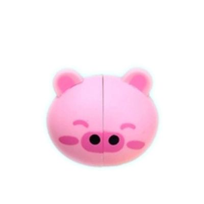 Kids Cartoon Animal For Head Shaped Toothbrush Holder Two Suction Cup