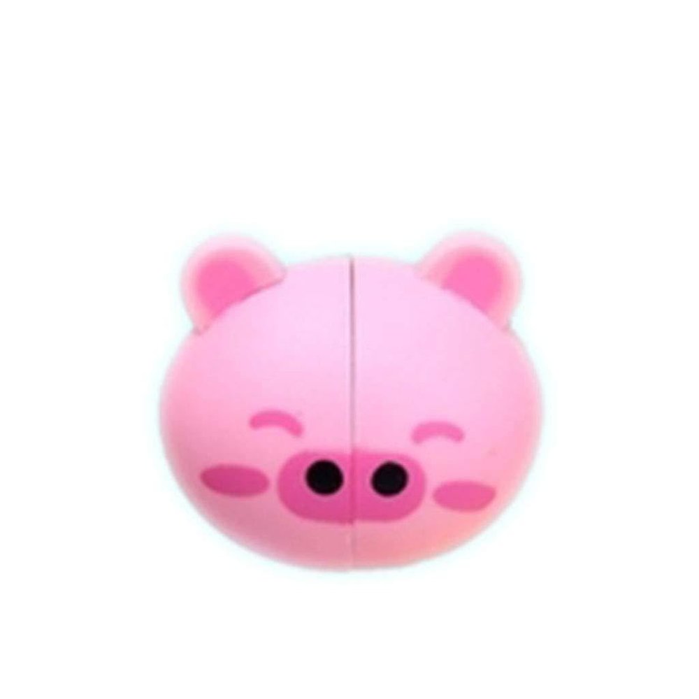Kids Cartoon Animal For Head Shaped Toothbrush Holder Two Suction Cup