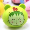 Kids Cartoon Animal For Head Shaped Toothbrush Holder Two Suction Cup view 3