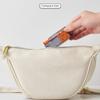 Automatic Floss Pick Case with Retractable Mechanism - Portable Dental Floss Holder with 10 Refills, Compact Travel Design (8.5x3.6x2.5cm) - Black-Orange, Sakura Pink, Matcha Green (Black-Orange) view 4