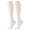 Compression Socks Men 2 pairs Varicose Veins Compression Socks Fit For Golf Rugby Running Hiking Sports For Anti Fatigue Driving Travel Flight Women Men Socks compression socks for nurses(White,L-XL) view 1