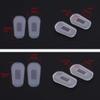 10 Pairs Air Bag Eyeglass Nose Pads Air Chamber Eyeglasses Nose Pads D-Shape Push-in Soft Silicone Nose Pads view 3