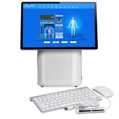 twostronking Quantum Magnetic Resonance Analyzer, Health Detector, With 15.6-Inch Lcd Display and Detection Handle, 51 Detection Functions, Suitable for Home, Gym, Etc.